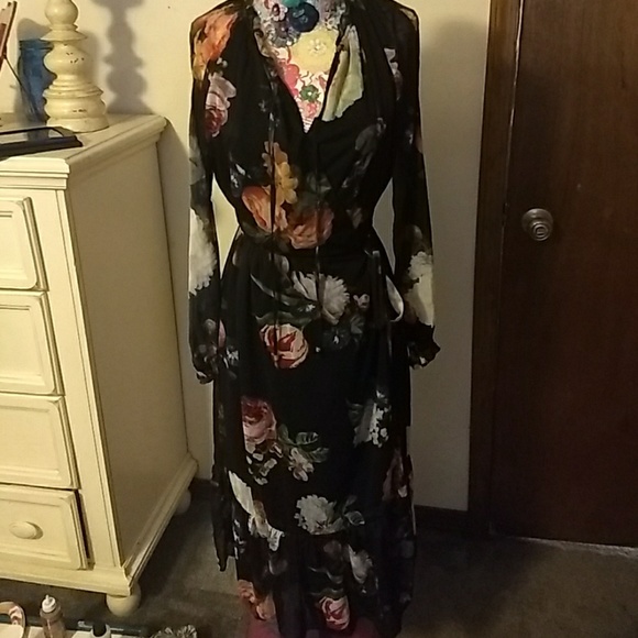 gibson and latimer wrap dress